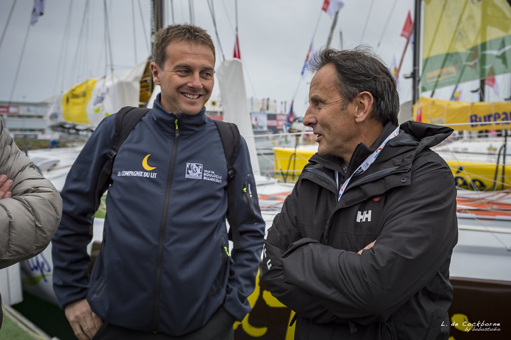 Vendée Globe 2016 / Stéphane le Diraison - Alain Gautier