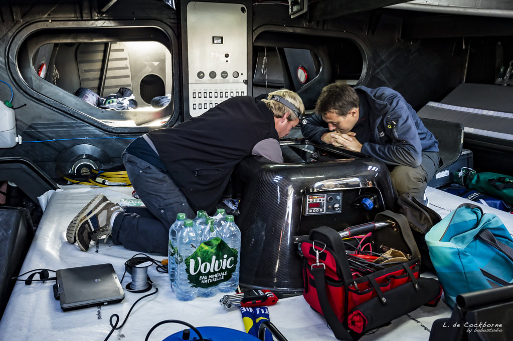 Vendée Globe 2016 / Stéphane le Diraison